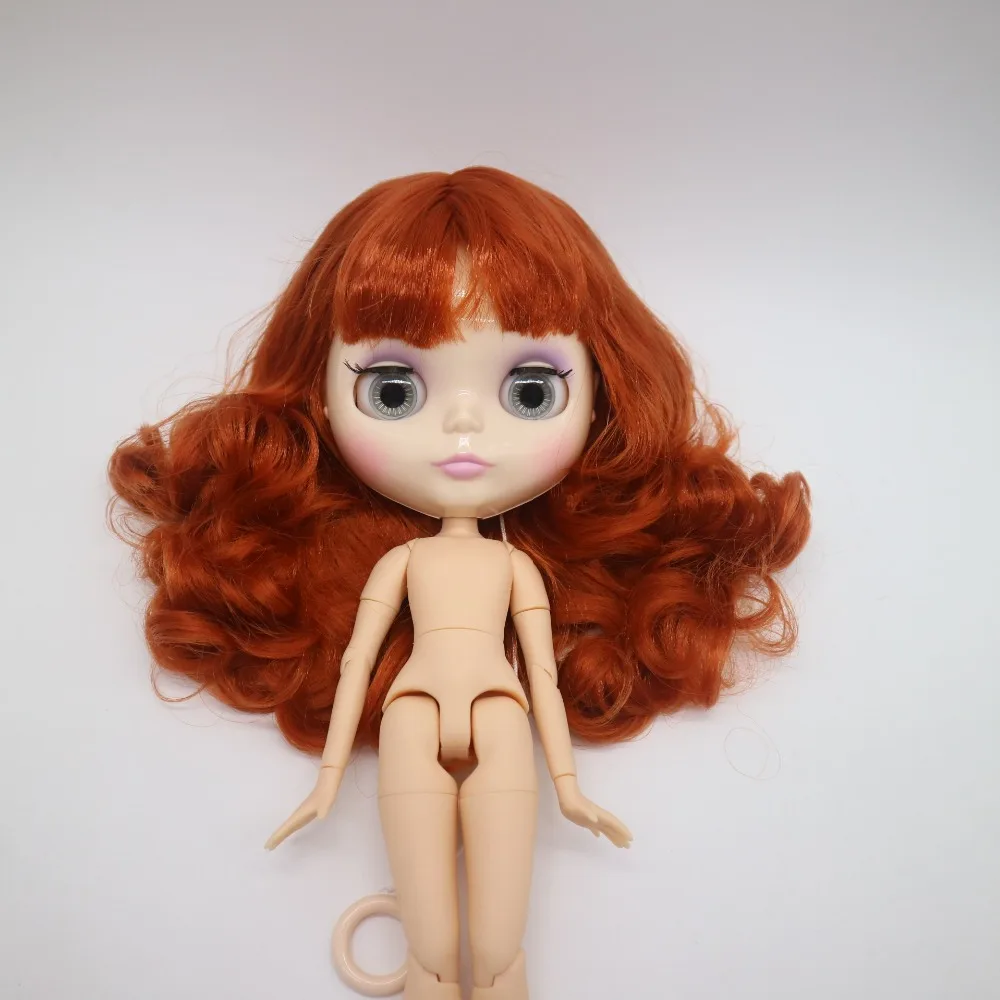 Мужская кукла телесного цвета фабричная для мальчика с челкой|nude blythe doll|blythe dollblythe