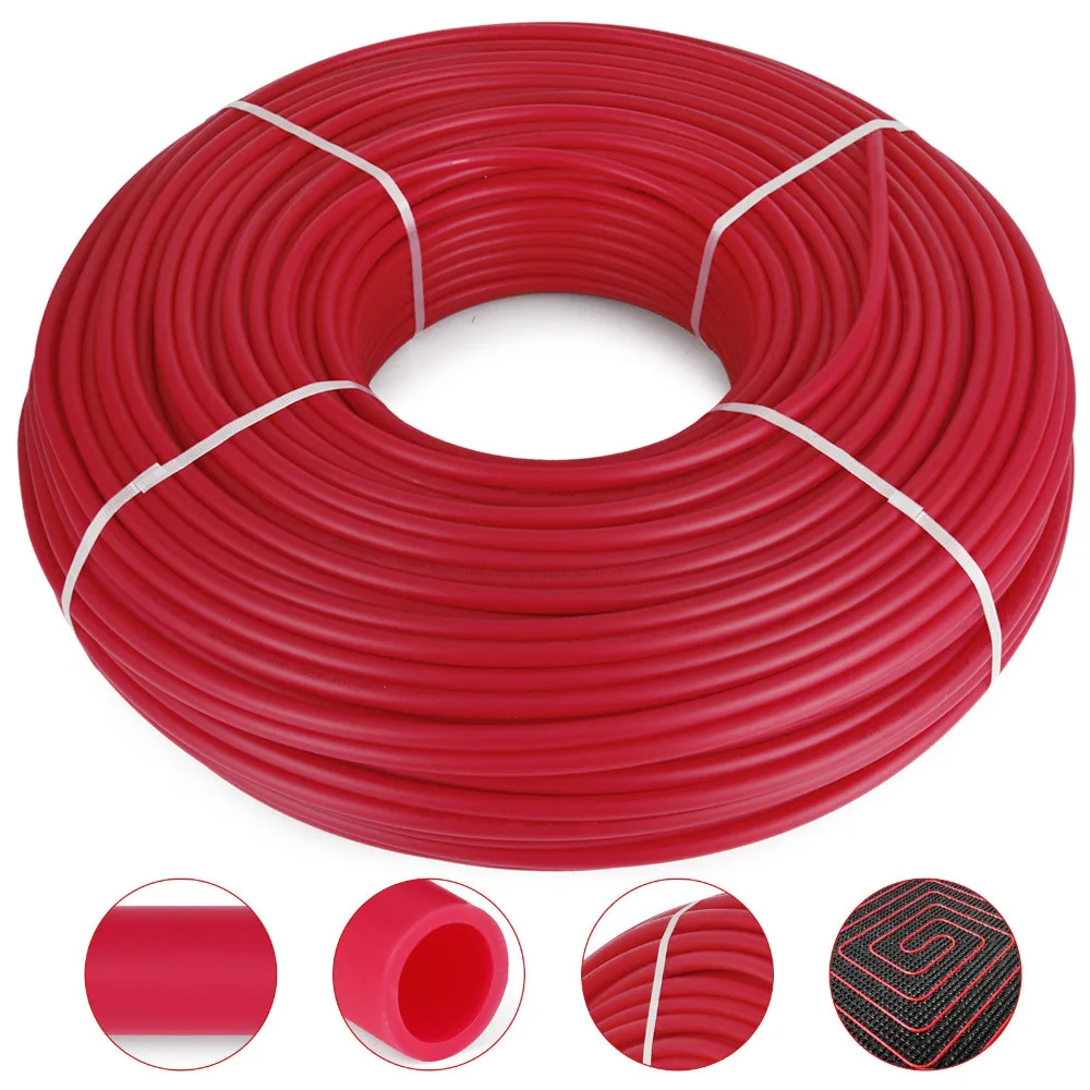 Фото 1000Ft PEX Tubing Pipe 1/2" Oxygen Barrier Radiant Floor Heat Heating Plumbing Cold Инструменты 1000Ft PEX Tubing Pipe 1/2" Oxygen Barrier Radiant Floor Heat Heating Plumbing Cold Инструменты