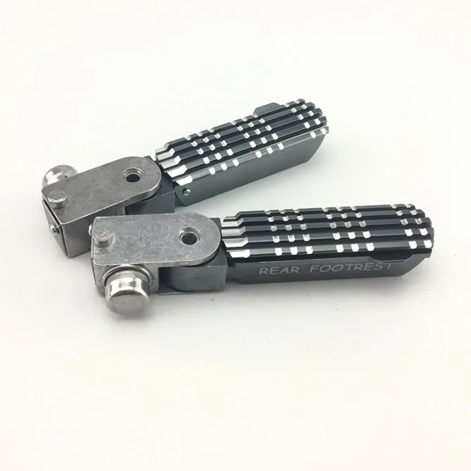 Универсальные алюминиевые мотоциклетные складные колышки комплект из 2