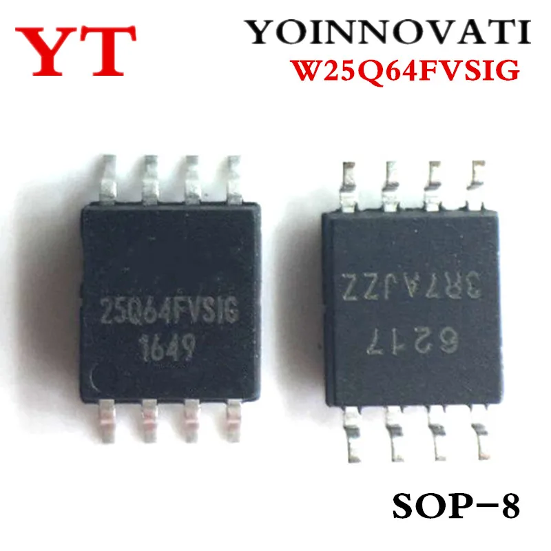 50 шт./лот w25q64fvcome W25Q64FVSIG W25Q64 25Q64FVSIG SOP 8 IC лучшего качества.|Интегральные схемы| |