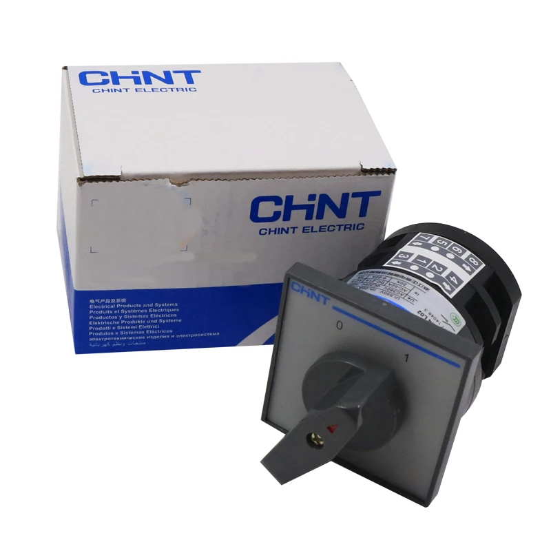 CHINT HZ5 20/4 L02 2 позиционный 20A 4KW 380V универсальный переключатель|Выключатели| |