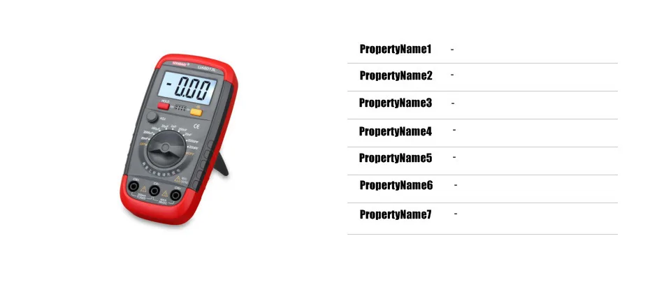 1 Pc UA6013L Auto Range Digital LCD Capacitor Capacitance Test Meter Multimeter Measurement Tester Meter Brand New