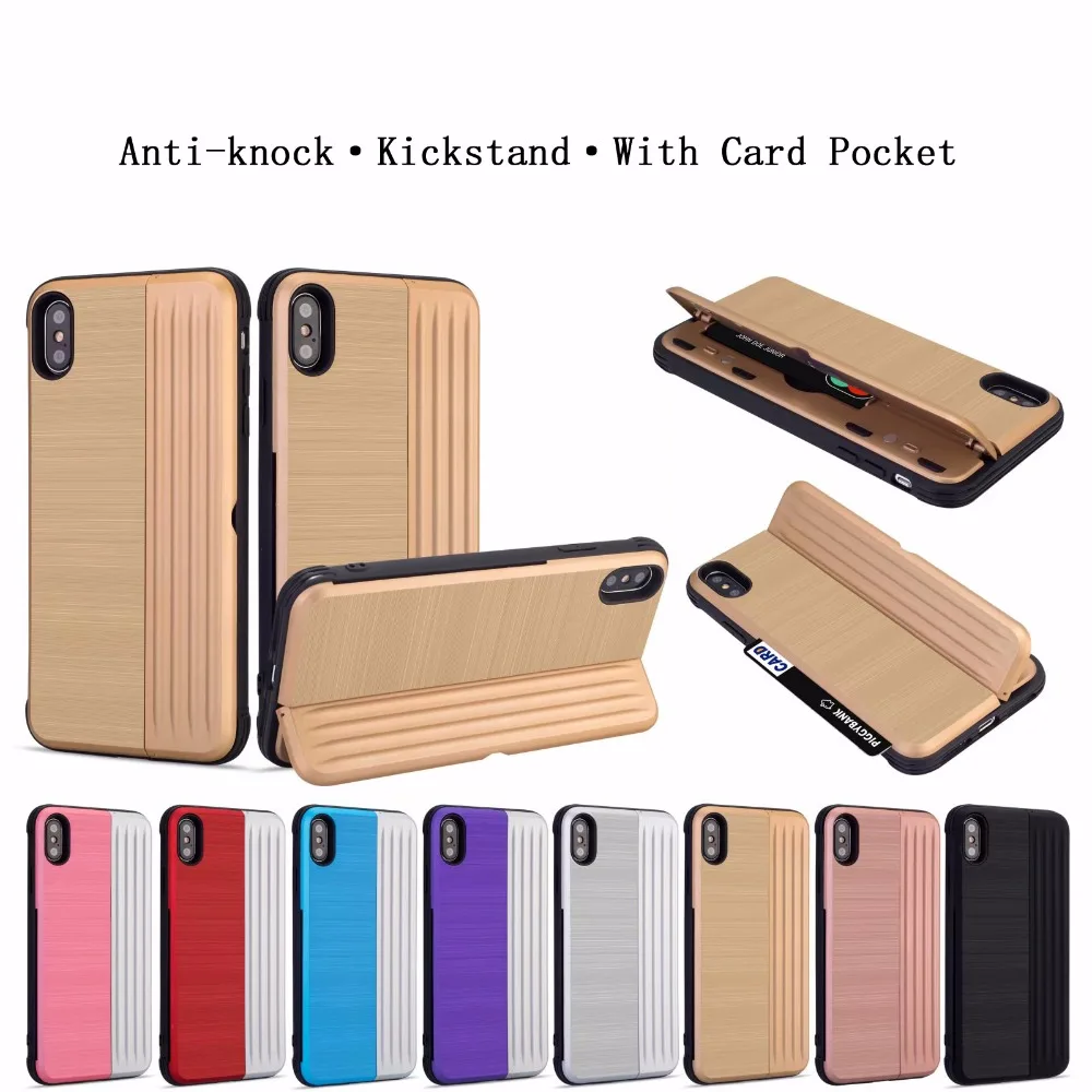 Case for Samsung Galaxy J2 PRO J4 J6 J7 J8 2018 PRIME 2015 2016 J730 PLUS CORE Shockproof With Card Pocket COVER |