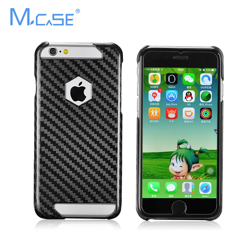 Mcase новинка оригинальный шестигранный чехол из углеродного волокна для iPhone 6S