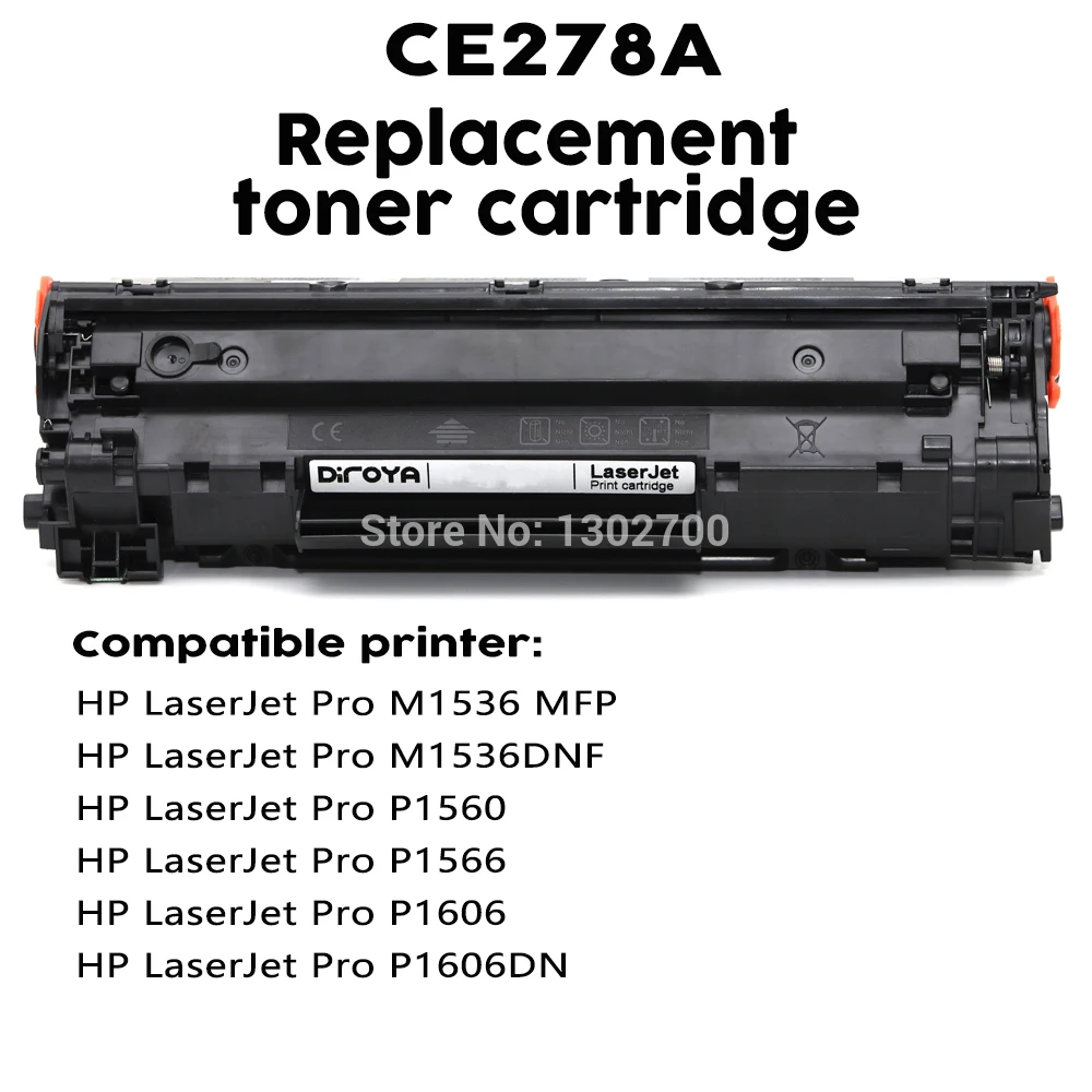 CE278A 78A CE 278A CE278 278 тонер картридж для HP LaserJet M1536 M1536dnf P1560 P1566 P1606 P1606dn M1530 P1569 сброс