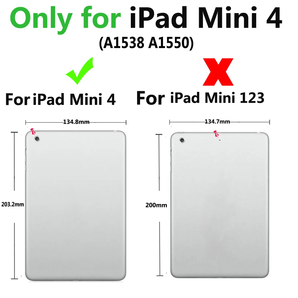 Чехол для Apple iPad Mini4 Mini 4 чехол детский безопасный планшет робот мягкий силикон