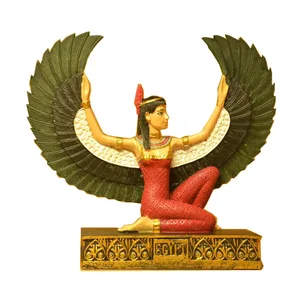 Статуэтка Бог плодородия в Древнем Египте, ручная роспись, горячая Распродажа год, изделия из смолы, коллекция сувениров и подарков для туризма