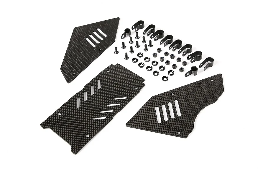 

Carbon fiber body window set dust proof decoration windshield for 1/5 scale rc baja 5b HPI KM Rovan