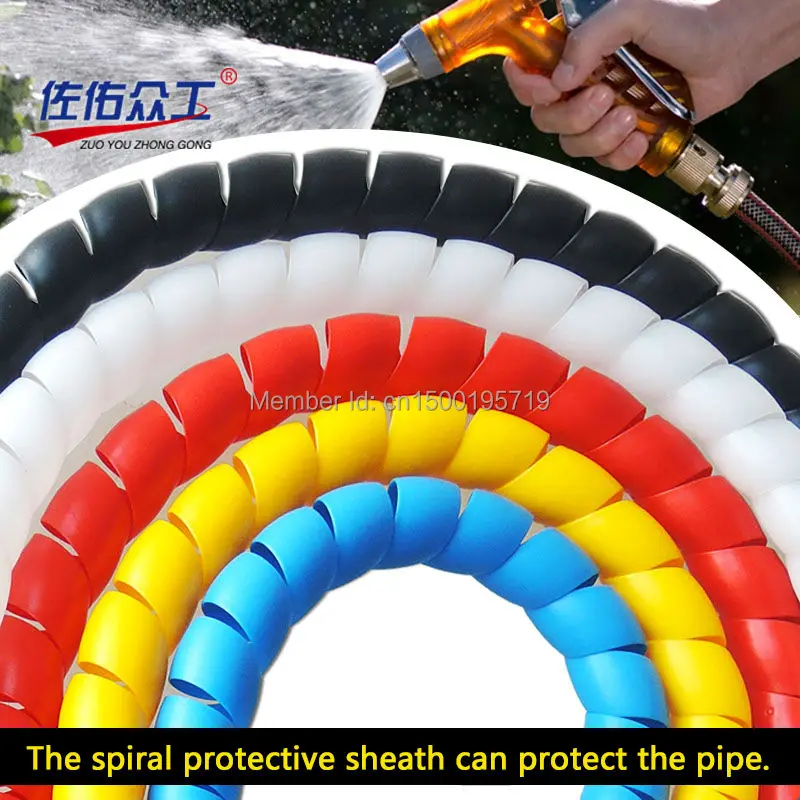 2 метра бесплатная доставка огнестойкие спиральные ленты диаметром 16 мм кожух