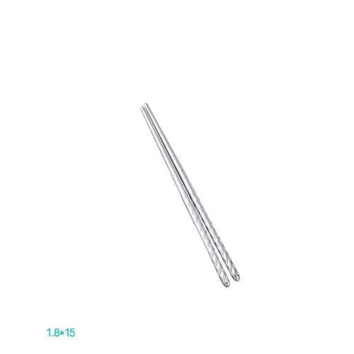 chopsticks 1 шт. детская забавная кухонная игрушка из нержавеющей стали кастрюли кухонная посуда Серебряная Миниатюрная игрушка ролевые игры подарок для ребенка - Цвет: chopsticks