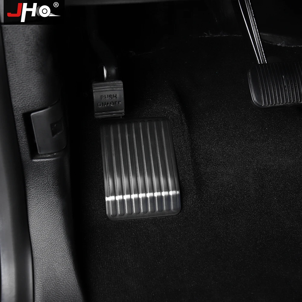 JHO нержавеющая сталь левая ножная педаль Накладка для Ford F150 Raptor- Pickup Truck Stylin аксессуары