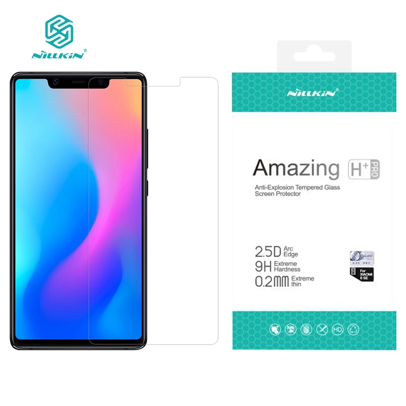 Для xiaomi mi8 se защита экрана NILLKIN Amazing H/H + PRO 9H закаленное стекло для mi 8 5 88