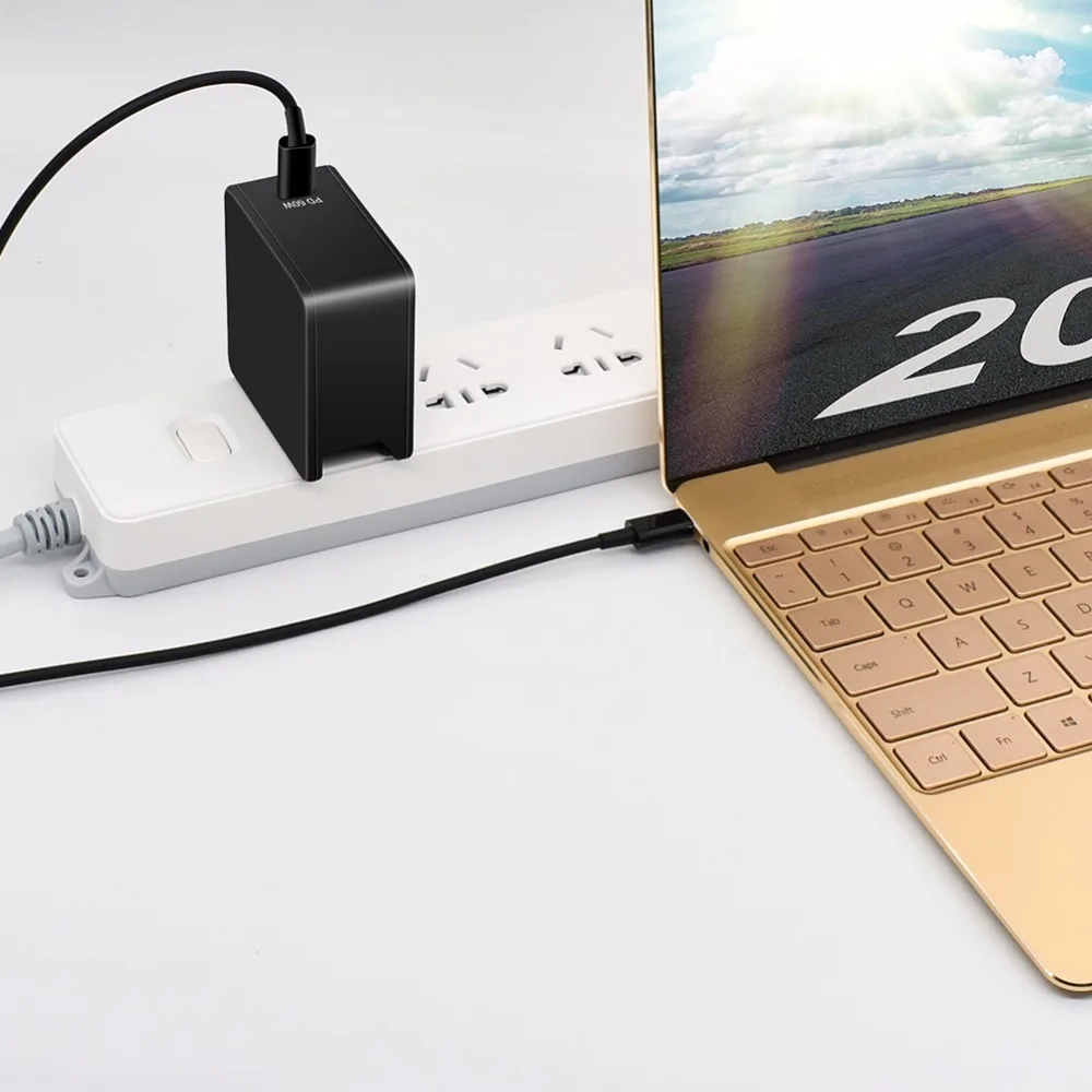 YOJOCK 60W USB C Wall PD зарядное устройство адаптер с доставкой питания для Apple MacBook/iPhone X Type