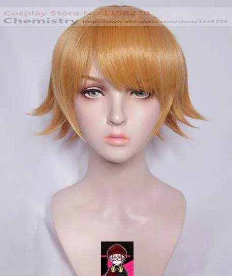 Игра плохой волк Ookami Shimotsuki Yukinari косплей парик с шапочкой|Аксессуары для костюмов|