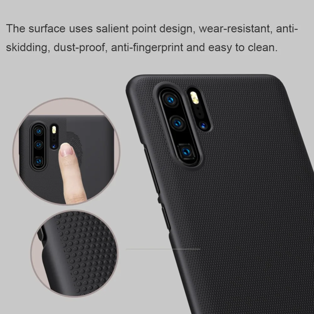 Huawei p30 Pro Чехол с матовой поверхностью Nillkin ПК Пластик жесткий чехол для huawei p30 pro бесплатный подарок