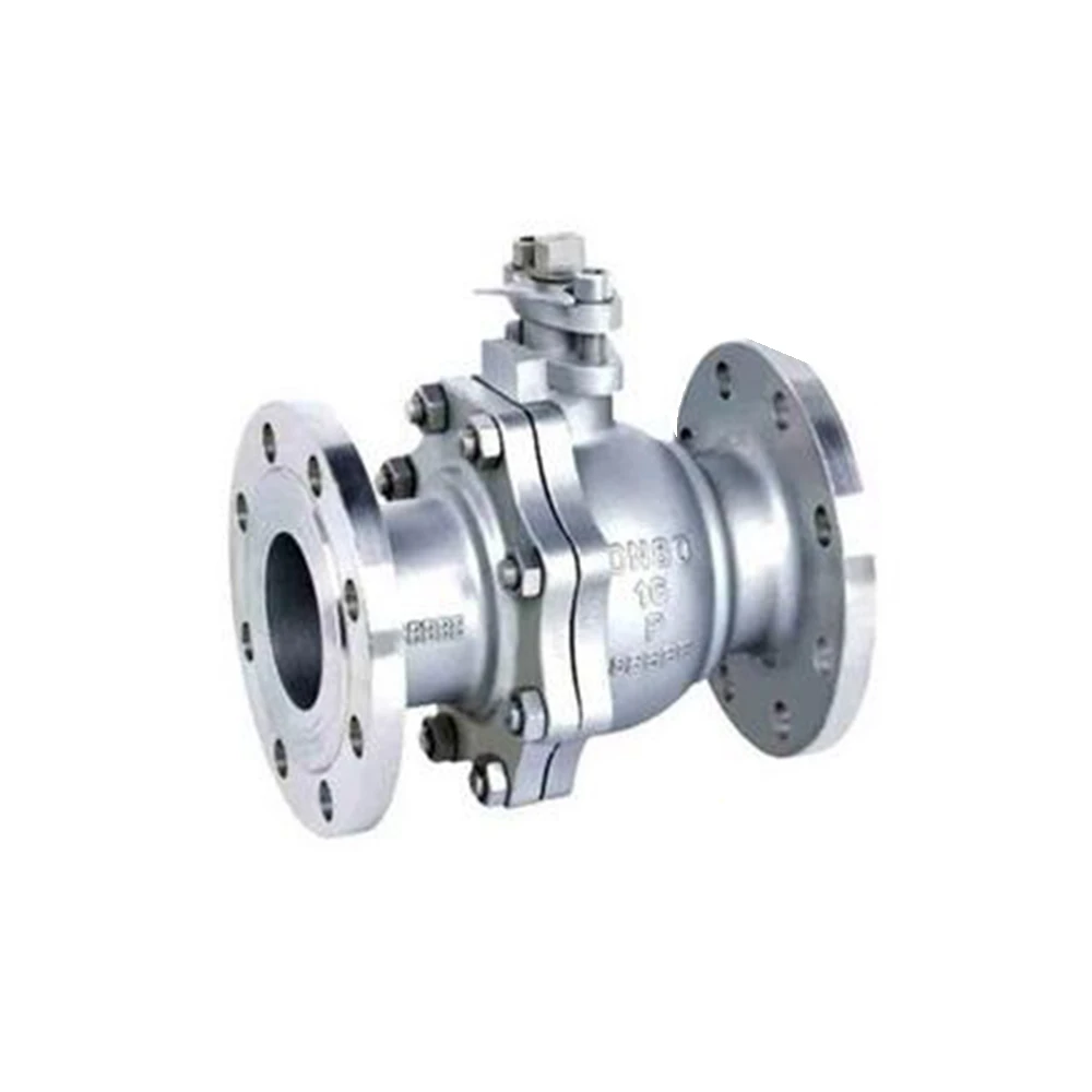 

DN15 - DN200 SS304 stainless steel manually Flange ball valve