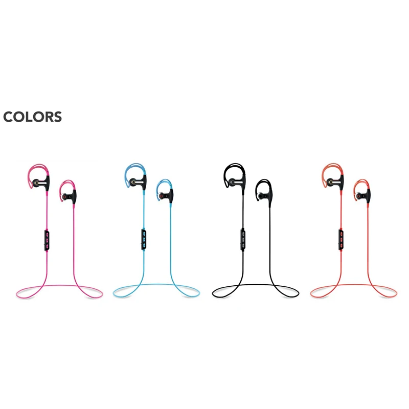 Bluetooth Для Беспроводной Наушник С Микрофоном Портативный Спорт Гарнитура