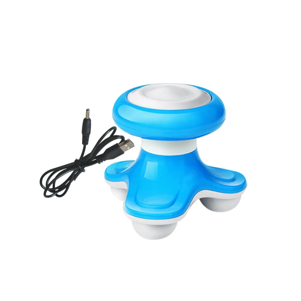 Portable Electric Handheld Wave Vibrating Massager Full Body Head Massage Cute Mini USB Relaxation Device Physicotherapy Tool |