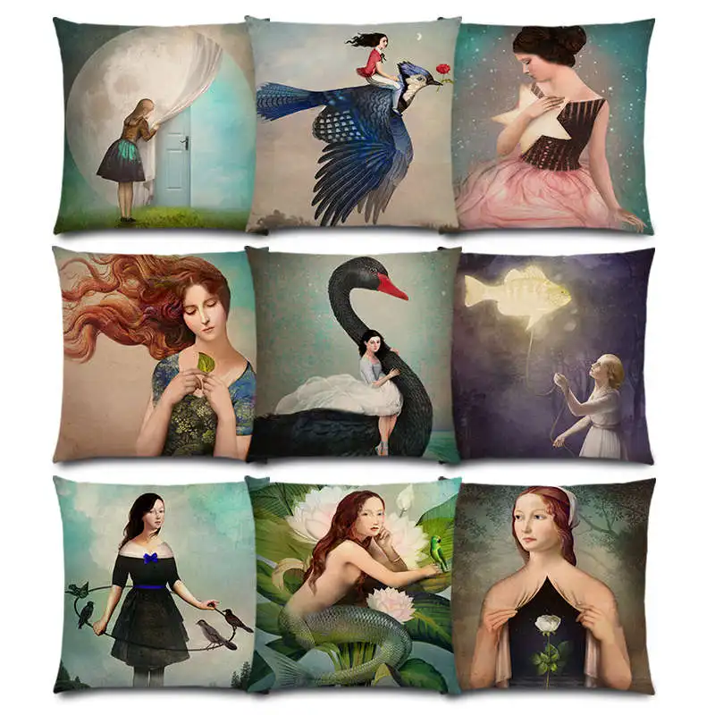 Элегантная Дамская прелестная опера Шекспира Классическая картина волшебный