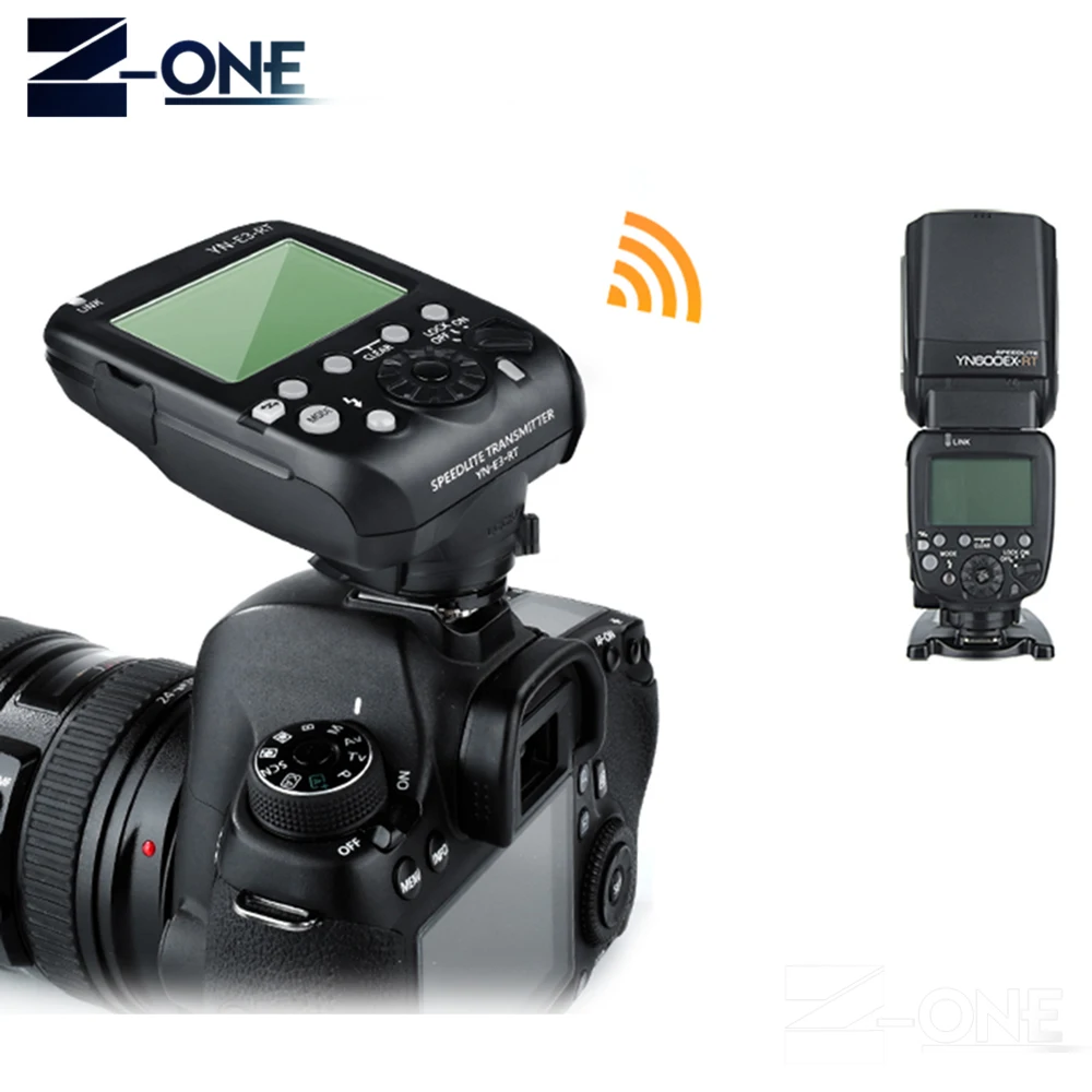 3 шт. YONGNUO YN686EX-RT 2,4G ttl HSS Вспышка Speedlite+ YN-E3-RT контроллер для Canon 5DIV 5D3 5D2 7D Mark II 6D 70D 60D 650D