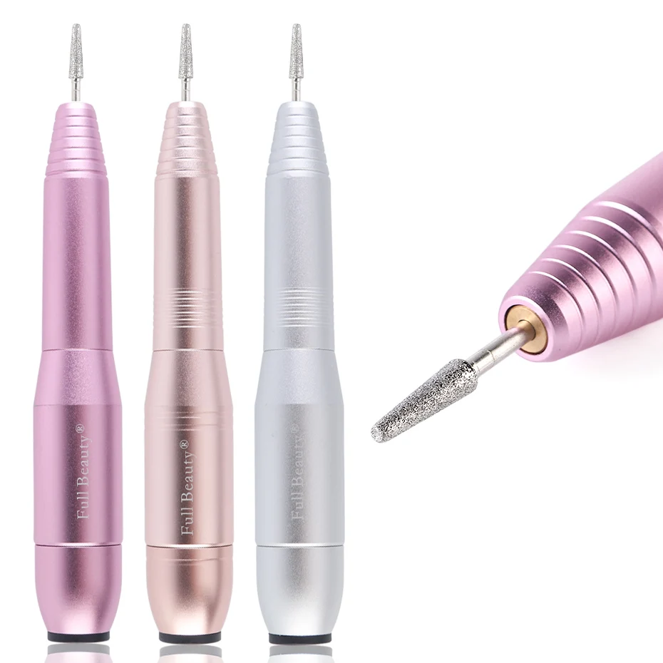 Электрический Маникюрный аппарат 12 Вт дрель для ногтей Фрезерный резак 20000 ОБ/мин