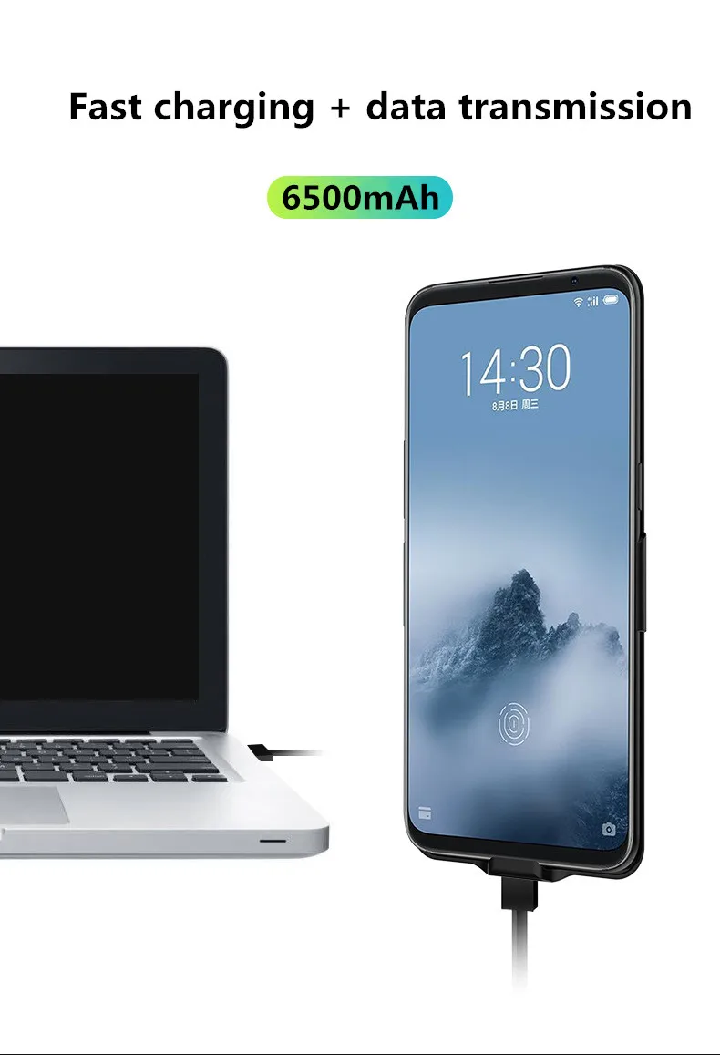 Чехол с зарядным устройством для батареи s для Weidu 16th/для Weidu 16th Plus 6500mAh power Bank чехол, ультра тонкий внешний пакет, запасной чехол для зарядного устройства