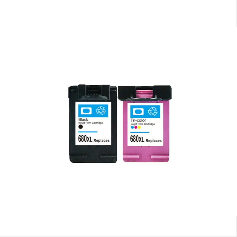 Картридж чернильный совместимый с hp680 680xl Deskjet 2135 2136 2138 3635 3636 3835 4535 4536 4538 4675 4676 2/4