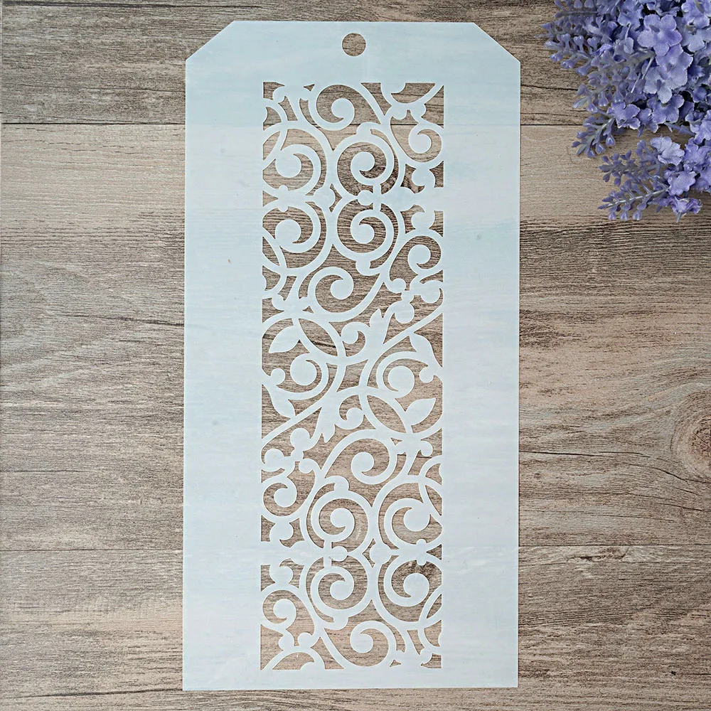 ST122447 12*24 см DIY ремесло Многослойные трафареты для стен Живопись штампованная для скрапбукинга штампы альбом декоративное тиснение бумажные карты - Цвет: ST122447