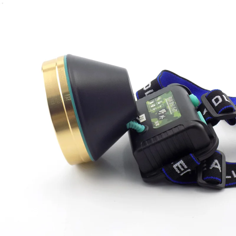 Мощный T6 светодиодный налобный фонарь, фонарь, USB Перезаряжаемый светильник, налобный светильник для рыбалки, встроенный аккумулятор, вспышка, светильник