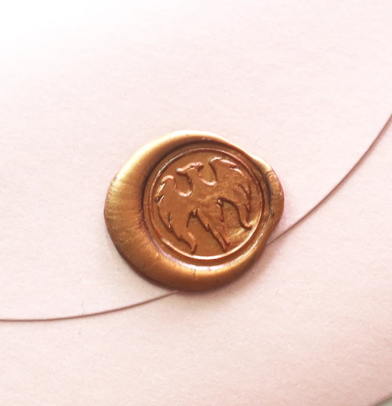 Печатная печать воска Феникса/Свадебная воска/геральдическая -- ws174 | Дом и сад