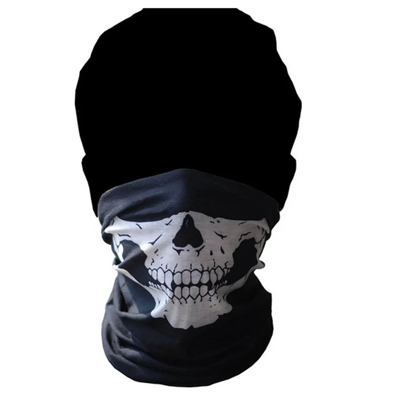 1 шт. Череп Бандана шлем шеи Маска для Лица Пейнтбол | Аксессуары одежды