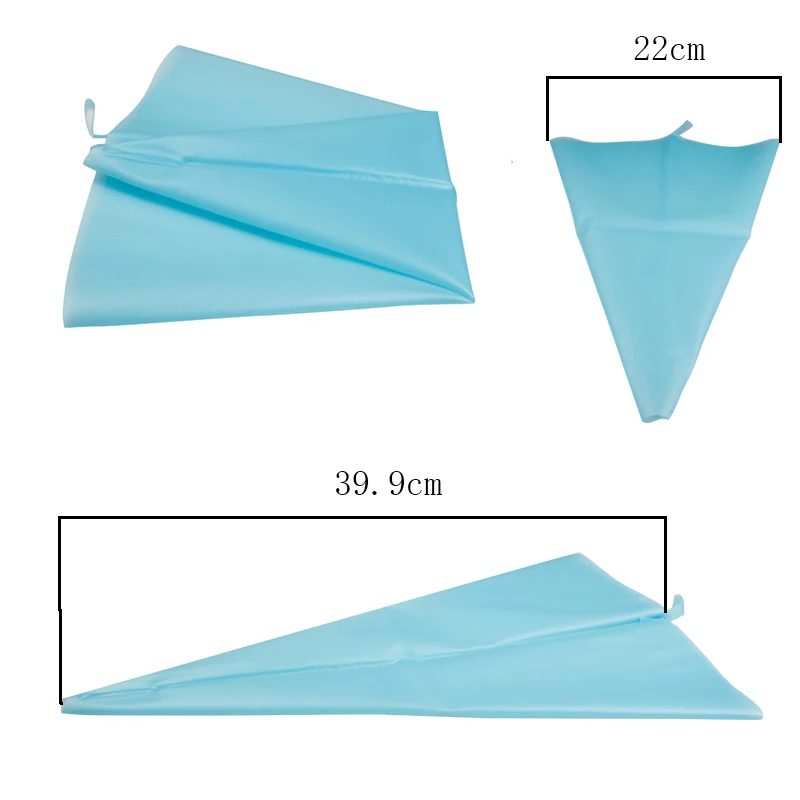 3 шт./компл. многоразовый силиконовый кондитерский мешок для глазировки тортов