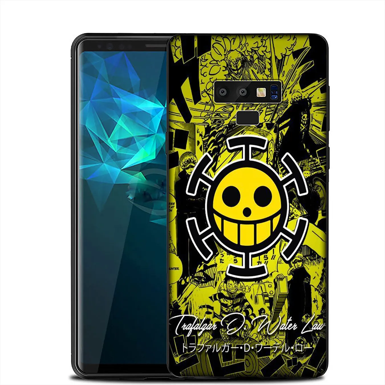 IYICAO Цельный Мягкий силиконовый чехол luffy для Samsung Galaxy A6 Plus A9 A8 A7 2018 A3 A5 2016 2017 черные