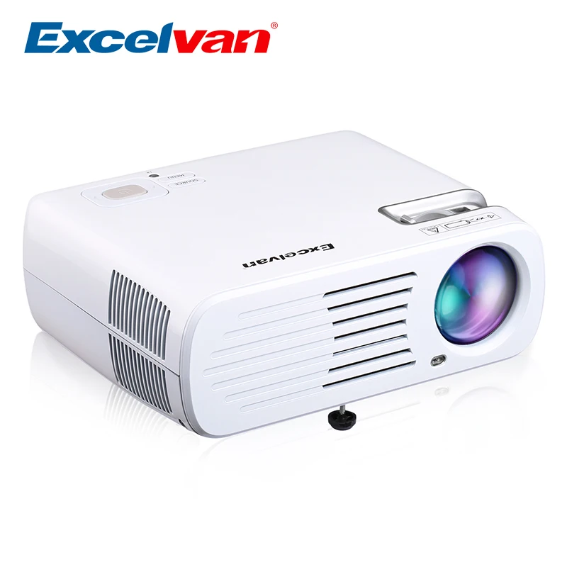 Excelvan BL23 домашний проектор 2600 люмен портативный мини светодиодный Full HD проектор 800*480 разрешение поддержка 1080P 3D домашний кинотеатр