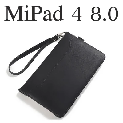 Для Xiaomi Mi Pad 4 Plus 10," Tabelt чехол роскошный бизнес флип кожаный смарт-чехол с подставкой для Xiaomi Mi Pad 4 8,0 дюймов - Цвет: MiPad 4 8.0Black