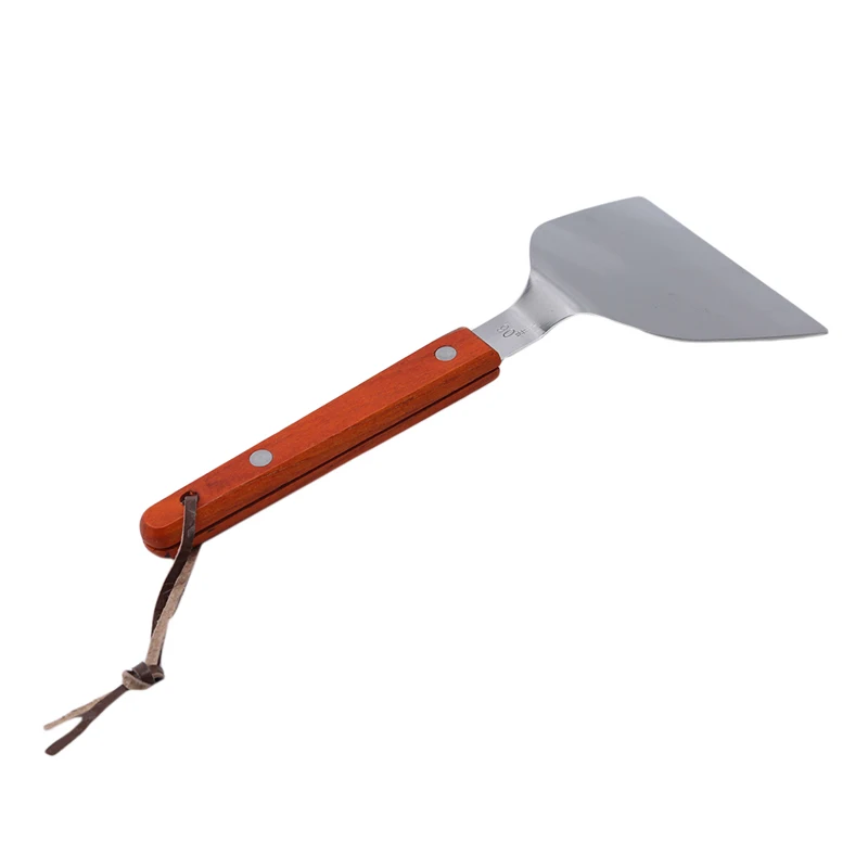 Жареная лопата из нержавеющей стали шпатель стейк пицца кузнечные резаки