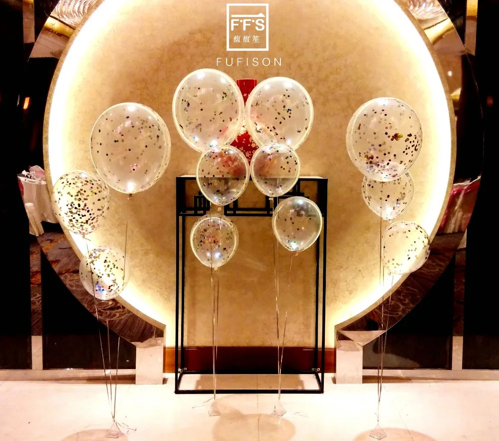 18 дюймов конфетти Шарики для Свадебная вечеринка Аксессуары 5 шт.|balloons for wedding|balloon
