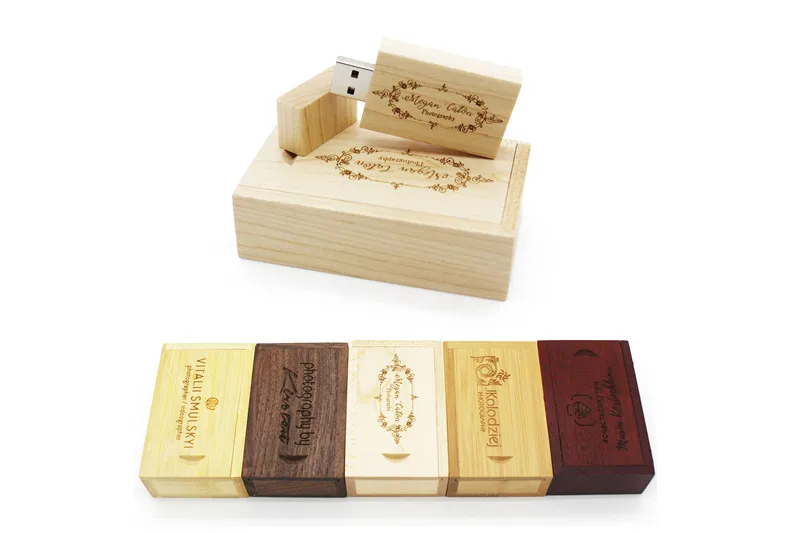 JASTER USB 3,0(более 10 шт. бесплатный логотип) деревянный USB флэш-накопитель USB+ коробка Флешка 4 г 16 г 32 г 64 г Пользовательский логотип фотография свадебный подарок