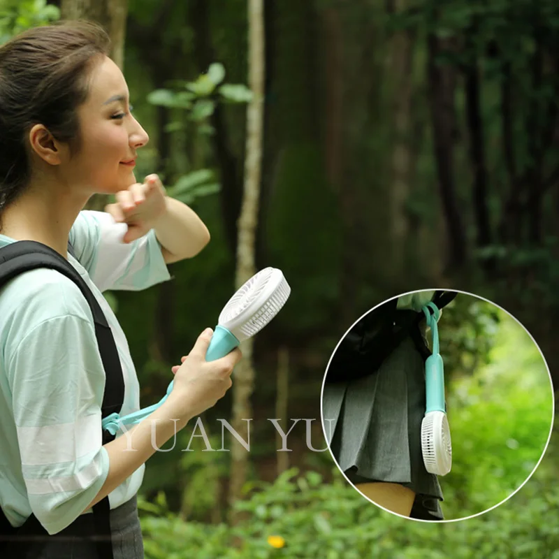 Портативный перезаряжаемый портативный мини-вентилятор USB карманный