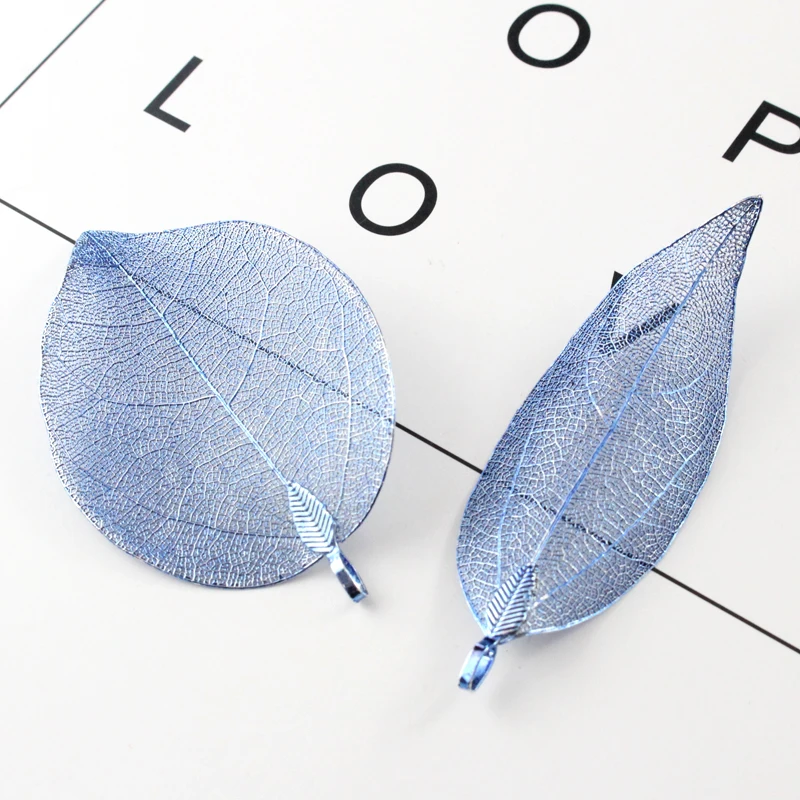 

3PCS Gold Color Big Leaf Pendant Charms Vintage Metal Leaf Jewelry Findings Diy Earring Charms Jewelry Supplies