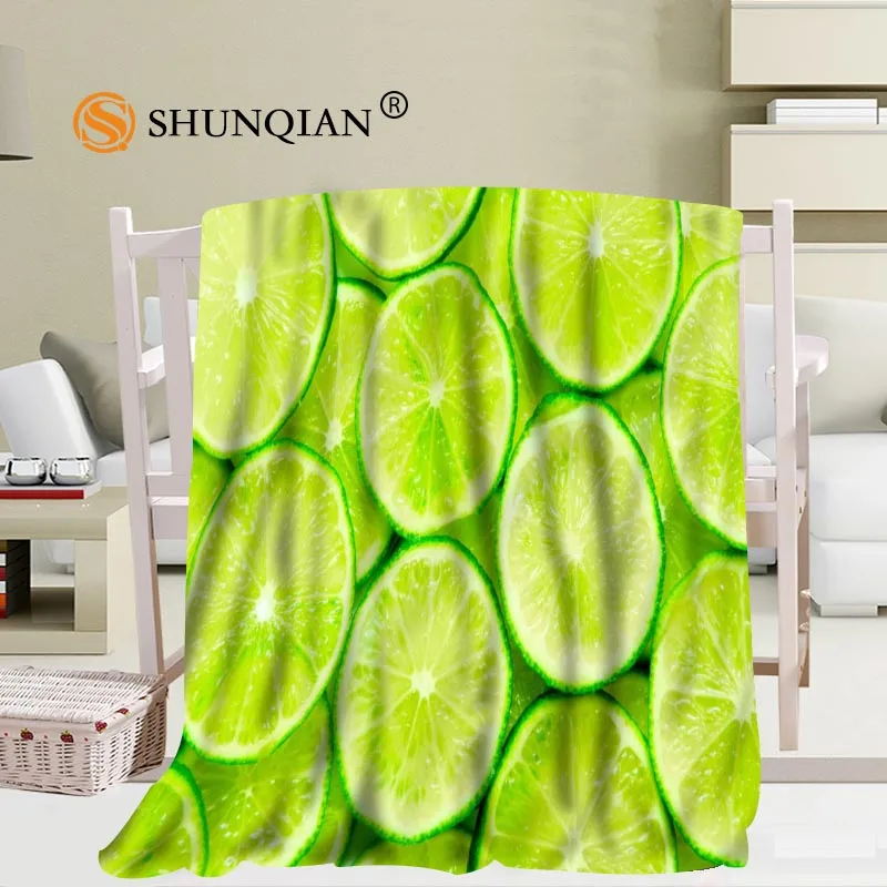 

Custom Lemon Blanket Soft DIY Picture Decoration Bedroom Size 56x80Inch,50X60Inch,40X50Inch A7.10