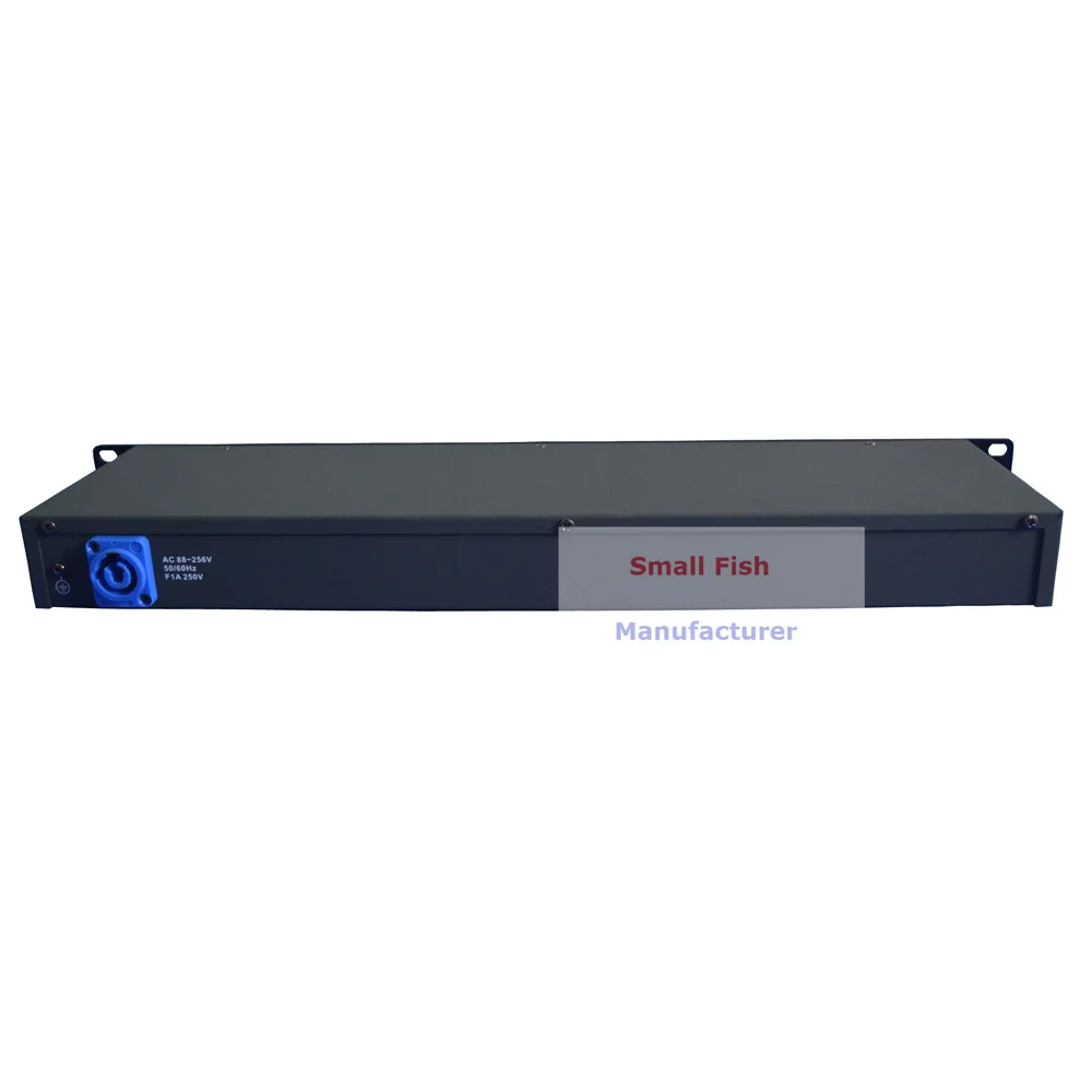 Сценический светильник DMX512 сплиттер светильник разделитель усилителя сигнала 8 способ DMX Дистрибьютор с 2 входными портами сценическое оборудование