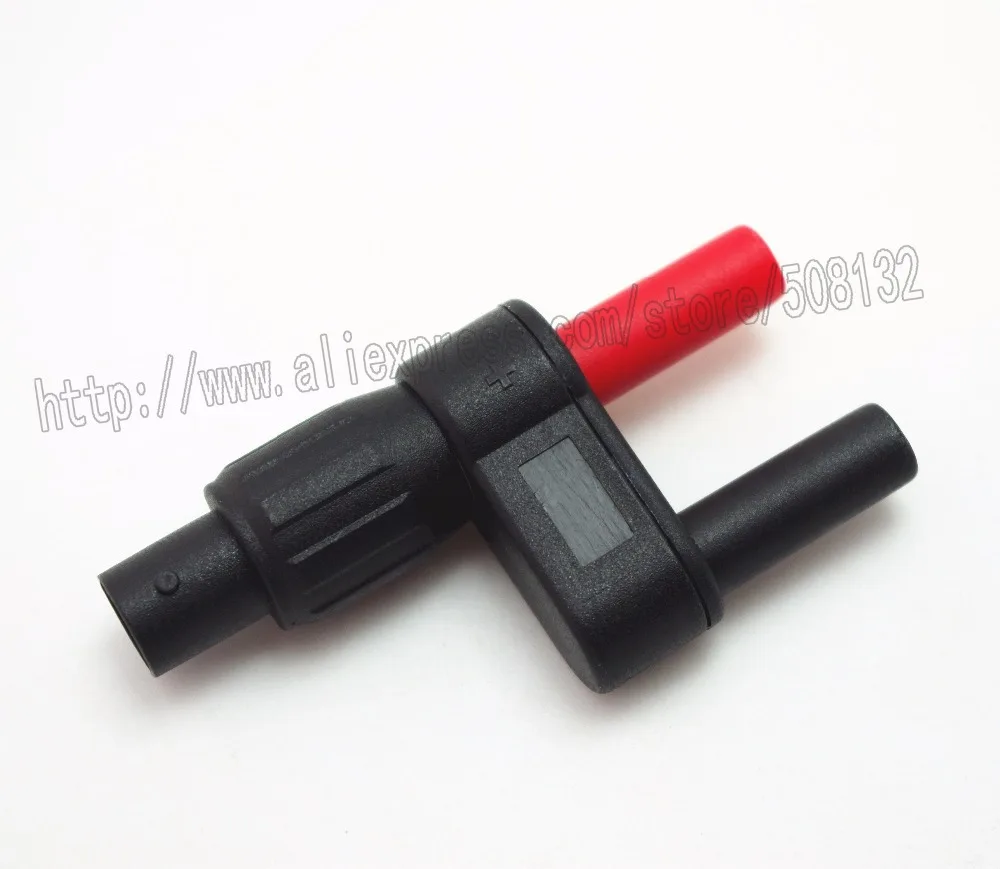 1 шт. высококачественный двойной Банановый штекер гнездо адаптер BNC|plug male|plug male