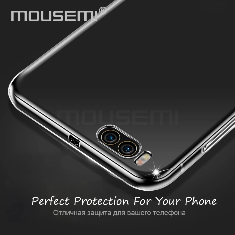 Чехол для телефона mousmi Xiaomi Mi A1 6 Note 3 чехол HD прозрачный силиконовый на 5 5S Plus 5c 5x |