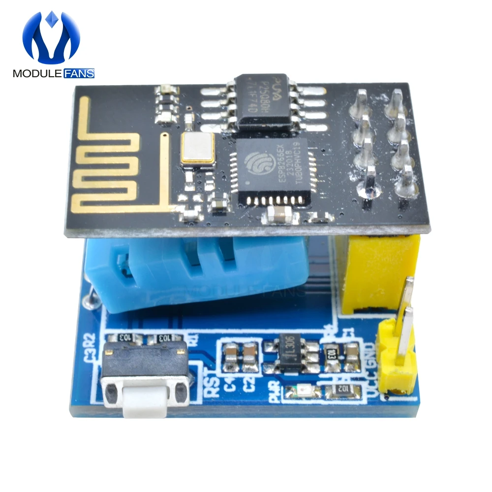 ESP8266 ESP 01 ESP01 Серийный беспроводной WIFI модуль DHT11 датчик температуры и влажности