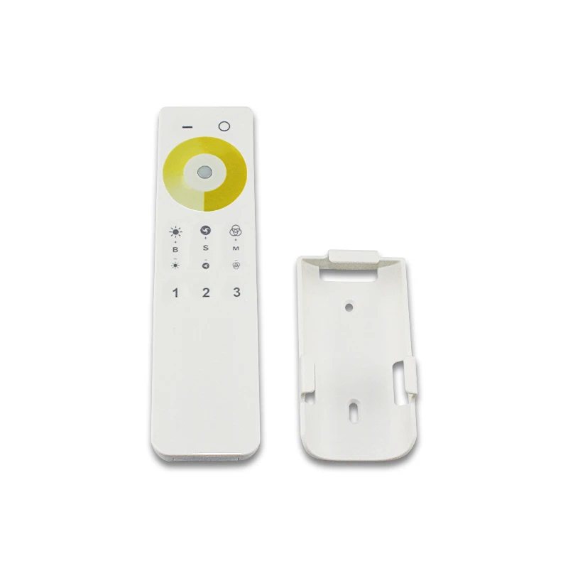 YLSTAR 12 V 24 V 2,4G РФ Беспроводной 3 зоны Цвет Температура Регулируемая ССТ регулятор мощности света диммер для WW/CW двойной светодиодный лампы Газа