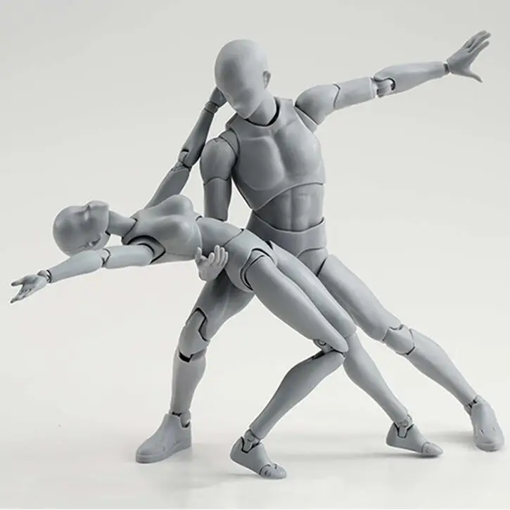 SHFiguarts BODY KUN/тело CHAN подвижное тело-тело chan-kun серый цвет Ver. ПВХ фигурка Коллекционная модель игрушки