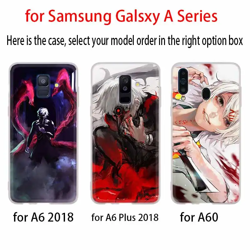 Роскошный чехол для Samsung A32 A52 A72 A12 A42 5g A21S A50 A51 A3 A5 A6 A7 A8 Plus 2018 2017 с японским аниме