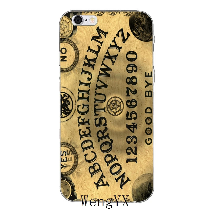 Дизайнерский Мягкий силиконовый чехол Ouija для Samsung Galaxy S3 S4 S5 S6 S7 edge S8 S9 Plus mini Note 3 4 5