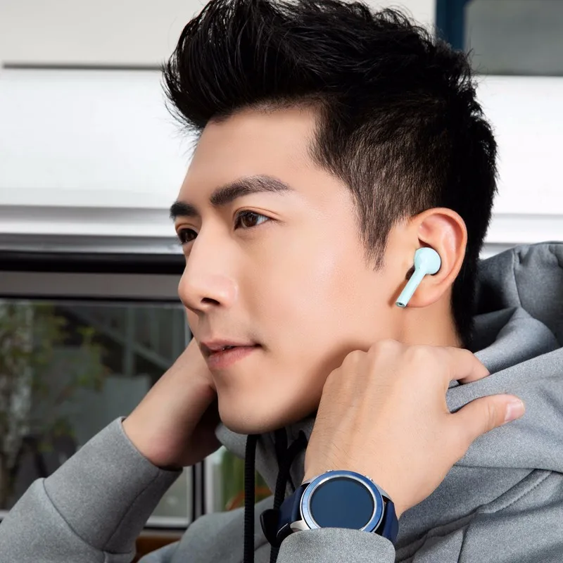 Huawei Honor Flypods Молодежные беспроводные наушники-вкладыши Bluetooth 4,2 бинауральное Стерео шумоподавление с микрофоном для IOS Android